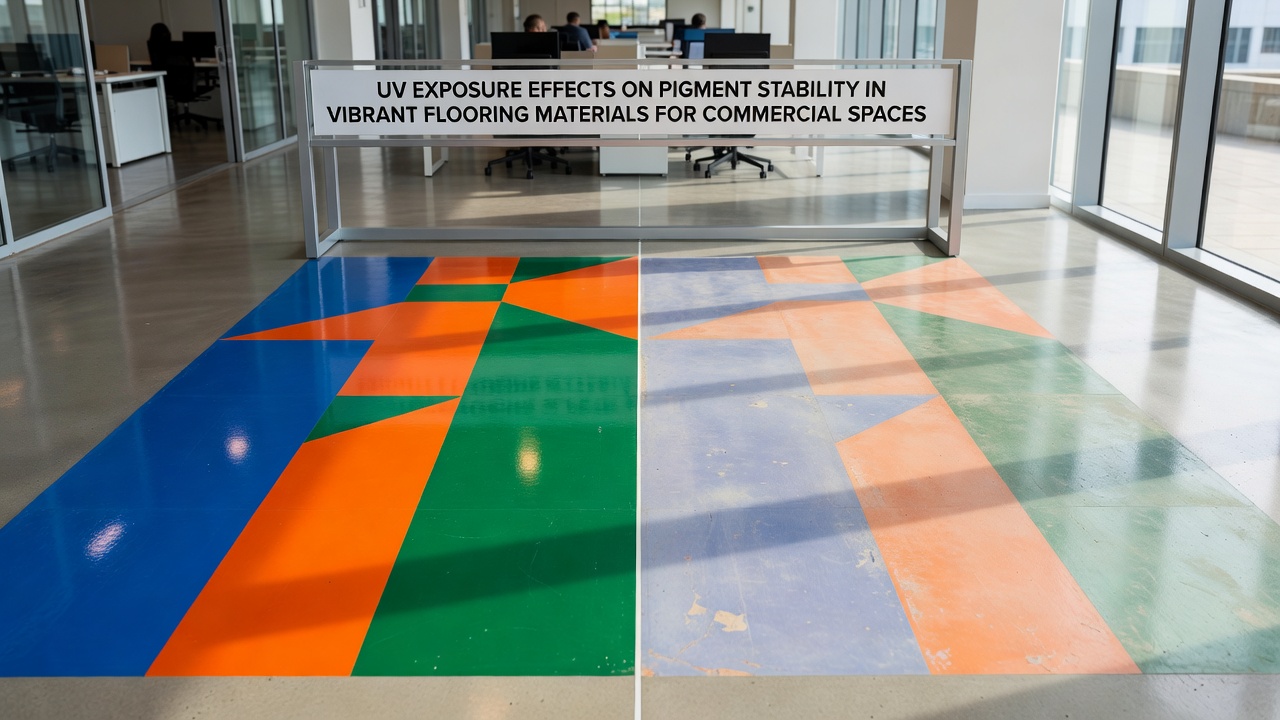 UV Exposure Effects on Pigment Stability in Vibrant Flooring Materials for Commercial Spaces